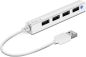 Preview: Speedlink snappy usb slim hub 2.0 sl140000w 4-port, passive, white - Speedlink-sl140000w-4027301461510