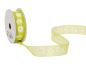 Preview: Spyk band cubino 15mm/4m 1245.1564 grün/weiss margerite - Spyk-12451564-7611475175198