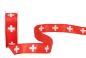 Preview: Spyk band cubino 15mm/4m 2060.1564 rot/weiss helvetica - Spyk-20601564-7611475167865