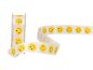 Preview: Spyk band cubino 15mm/4m 2198.1564 weiss/gelb smiling - Spyk-21981564-7611475175211
