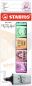 Preview: Stabilo boss mini pastell 2.0 07/06-29 etui 6 stk. - Stabilo-07-06-29-4006381577007