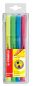 Preview: Stabilo textmarker flash 1-3,5mm 555/4 4 farben ass. - Stabilo-555-4-4006381131834