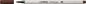 Preview: Stabilo fasermaler pen 68 brush 568/45 braun - Stabilo-568-45-4006381546003