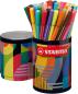 Preview: Stabilo fasermaler pen 68 arty 1mm 68/45-2-20 metalletui,rund 45 stück - Stabilo-68-45-2-20-4006381601429-02.jpg