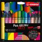 Preview: Stabilo fasermaler pen 68 max arty 768/12-21 ass. 12 stück - Stabilo-768-12-21-4006381590013