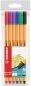 Preview: Stabilo fineliner point 88 0.4mm 88/6 6 farben ass. - Stabilo-88-6-4006381316132