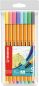 Preview: Stabilo fineliner point 88 0.4mm 88/8-01 8er etui pastellfarben - Stabilo-88-8-01-4006381493499