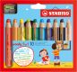 Preview: Stabilo farbstifte woody 3 in 1 880/10-2 10 farben etui, spitzer - Stabilo-880-10-2-4006381346917