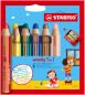 Preview: Stabilo farbstifte woody 3 in 1 8806-2 6 farben etui - Stabilo-8806-2-4006381346900