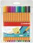 Preview: Stabilo fineliner point 88 0.4mm 8815-1 standard/neon 15 stück - Stabilo-8815-1-4006381438650