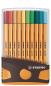 Preview: Stabilo fineliner point 88 8820-03-05 20 stück ass. colorparade - Stabilo-8820-03-05-4006381552486