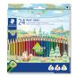 Preview: Staedtler farbstifte noris colour 187c2403 upcycled wood 24 stück - Staedtler-187c2403-4007817037225