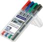 Preview: Staedtler lumocolor duo f/m 348wp4 4 farben ass. - Staedtler-348wp4-4007817348079