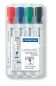 Preview: Staedtler whiteboard marker 2mm 351wp4 4er etui - Staedtler-351wp4-4007817328934