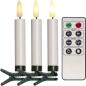 Preview: Star trading led baumkerzen flamme 12cm 12.003-43 weiss, remote 10 stück - Star-trading-12003-43-7391482061225
