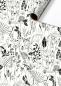 Preview: Stewo geschenkpapier fiella 2528531270 schwarz 70x200cm - Stewo-2528531270-7630050870679