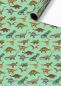 Preview: Stewo geschenkpapier saurus 2528574245 70x200cm grün fsc - Stewo-2528574245-7630050837313