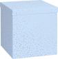 Preview: Stewo geschenkbox yvie 2551537394 blau hell 23x23x24cm - Stewo-2551537394-7630050885857