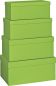 Preview: Stewo geschenkbox one colour 2552782846 hellgrün 4 stk. - Stewo-2552782846-7613074024600