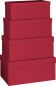 Preview: Stewo geschenkbox one colour 2552784222 rot 4 stück - Stewo-2552784222-7613074024549