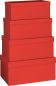 Preview: Stewo geschenkbox one colour 2552784320 rot 4 stück - Stewo-2552784320-7613074024532