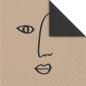 Preview: Stewo serviette ardik 2572534170 schwarz 33x33cm - Stewo-2572534170-7630050871447