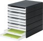 Preview: Styro schubladenbox pro schwarz 14-800292 10 fächer - Styro-14-800292-7612176074254