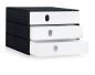 Preview: Styro schubladenbox pro schwarz 14-805092 3 fächer - Styro-14-805092-7612176073868