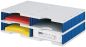 Preview: Styro styrodoc duo grundheinheit 268-02021.38 grau/blau 4 fächer - Styro-268-0202138-7612176108317