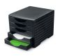 Preview: Styro styrogreenbox schwarz 275-8420.991 5 fächer schwarz - Styro-275-8420991-7612176072977