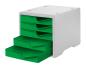 Preview: Styro styroswingbox 275-8430.5182 gecko/grau 5 schubladen - Styro-275-8430.5182-7612176088879-02.jpg
