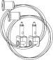Preview: Suono adapt stahlseile 2 stk. 1200.z24.0000 ersatzteil - Suono-1200z240000-7640439763362