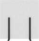 Preview: Suono trennwand l 180x180x2.4cm 1311.l24.0400 stand, weiss - Suono-1311l240400-7640439763850
