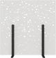 Preview: Suono trennwand l 180x180x2.4cm 1311.l24.0401 stand, weiss - Suono-1311l240401-7640439763867