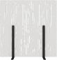 Preview: Suono trennwand l 180x180x2.4cm 1311.l24.0402 stand, weiss - Suono-1311l240402-7640439763874