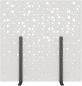 Preview: Suono trennwand l 180x180x2.4cm 1311.l24.0403 stand, weiss - Suono-1311l240403-7640439763881