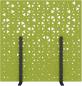 Preview: Suono trennwand l 180x180x2.4cm 1311.l24.1303 stand, grün - Suono-1311l241303-7640439763928