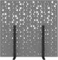 Preview: Suono trennwand l 180x180x2.4cm 1311.l24.3803 stand, grau - Suono-1311l243803-7640439764048