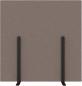 Preview: Suono trennwand l 180x180x2.4cm 1311.l24.3900 stand, braun - Suono-1311l243900-7640439764055