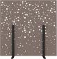 Preview: Suono trennwand l 180x180x2.4cm 1311.l24.3901 stand, braun - Suono-1311l243901-7640439764062