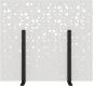 Preview: Suono trennwand m 160x140x2.4cm 1311.m24.0403 stand, weiss - Suono-1311m240403-7640439764208