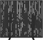 Preview: Suono trennwand m 160x140x2.4cm 1311.m24.2602 stand, schwarz - Suono-1311m242602-7640439764277