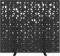 Preview: Suono trennwand m 160x140x2.4cm 1311.m24.2603 stand, schwarz - Suono-1311m242603-7640439764284