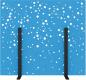 Preview: Suono trennwand m 160x140x2.4cm 1311.m24.3701 stand, blau - Suono-1311m243701-7640439764307