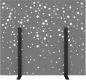 Preview: Suono trennwand m 160x140x2.4cm 1311.m24.3801 stand, grau - Suono-1311m243801-7640439764345