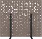 Preview: Suono trennwand m 160x140x2.4cm 1311.m24.3903 stand, braun - Suono-1311m243903-7640439764406