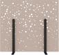 Preview: Suono trennwand m 160x140x2.4cm 1311.m24.4401 stand, braun - Suono-1311m244401-7640439764420