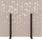 Preview: Suono trennwand m 160x140x2.4cm 1311.m24.4403 stand, braun - Suono-1311m244403-7640439764444