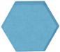 Preview: Suono wandelement 16x14x5cm 3116.m09.3700 tiles 3d, hexa, blau 10 stk. - Suono-3116m093700-7640439764994