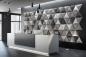 Preview: Suono wandelement 48x42x8cm 3117.u09.0400 tiles 3d, cone, weiss 6 stk. - Suono-3117.u09.0400-7640439765120-02.jpg